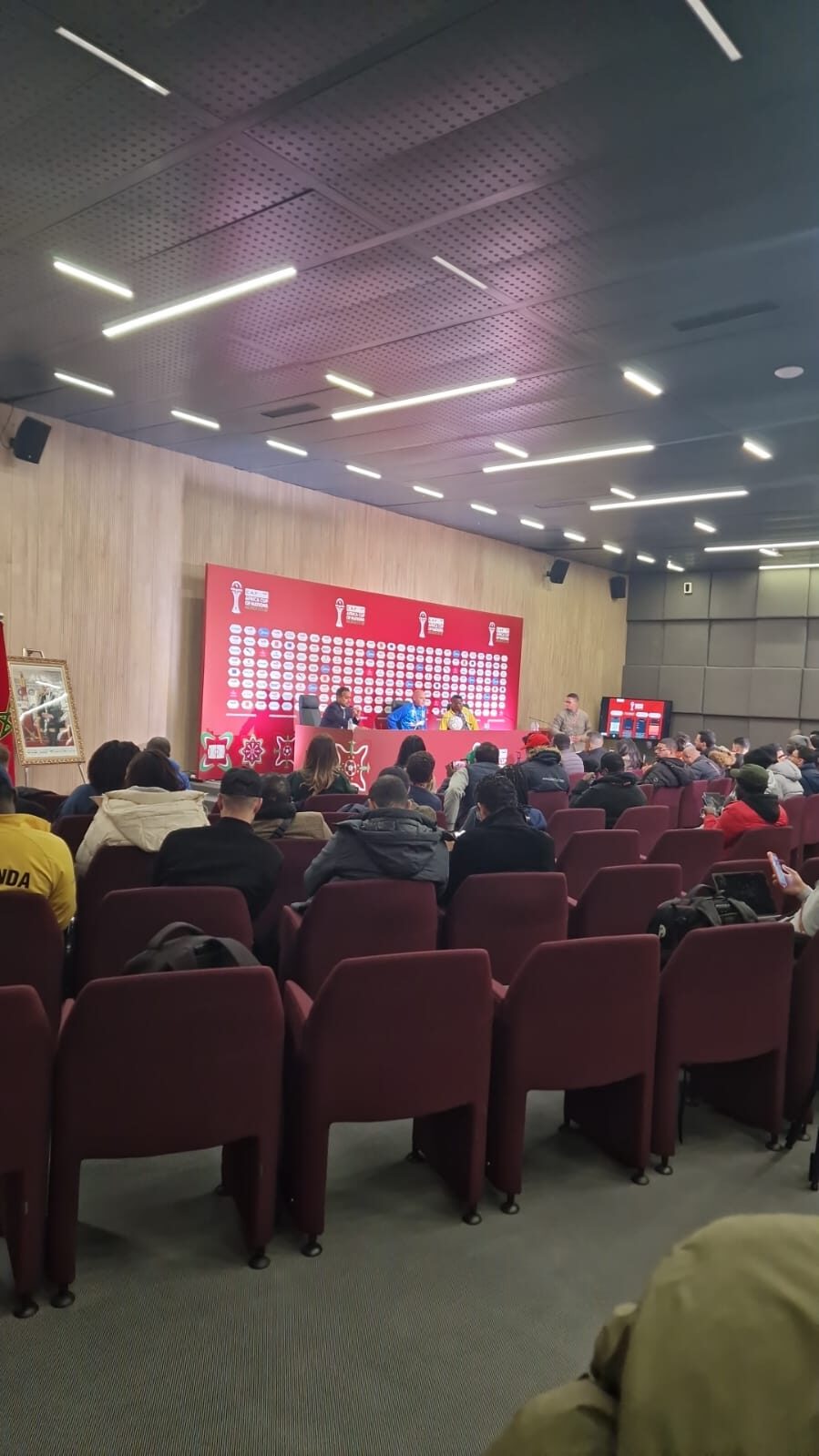 Conférence de presse CAN Maroc 2025